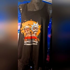 Rick & Morty x Fear & Loathing Las Vegas Tank Top — Bella + Canvas XL Black